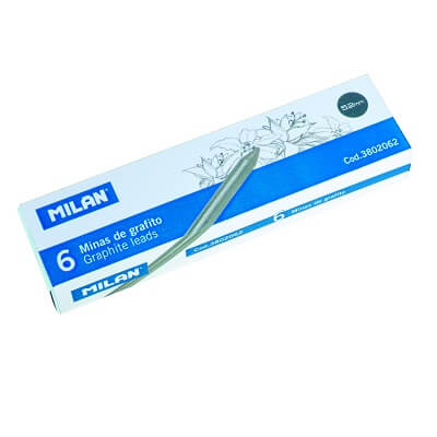 Estoig de 6 mines Milan 5,2 mm grafit