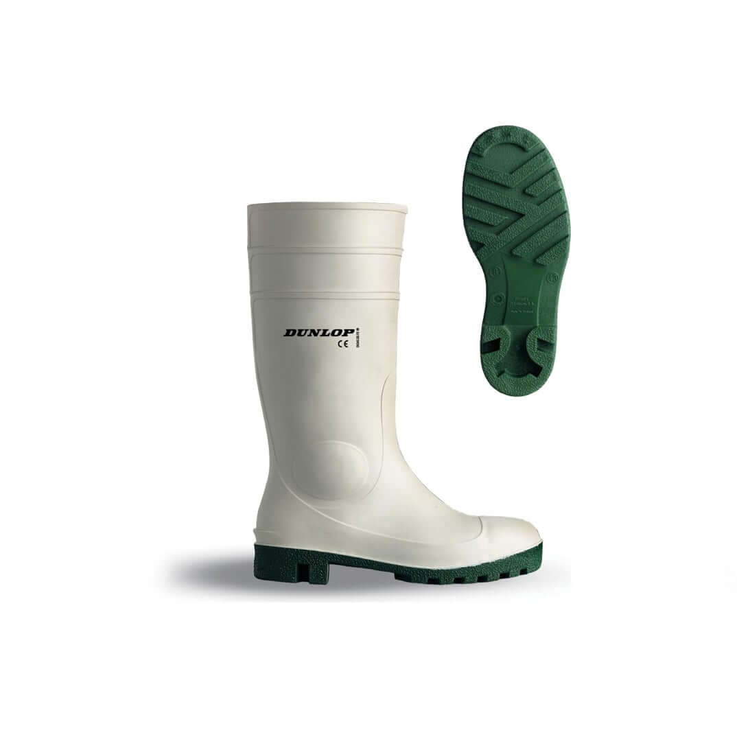 Bota de agua PVC S4 Blanco 46