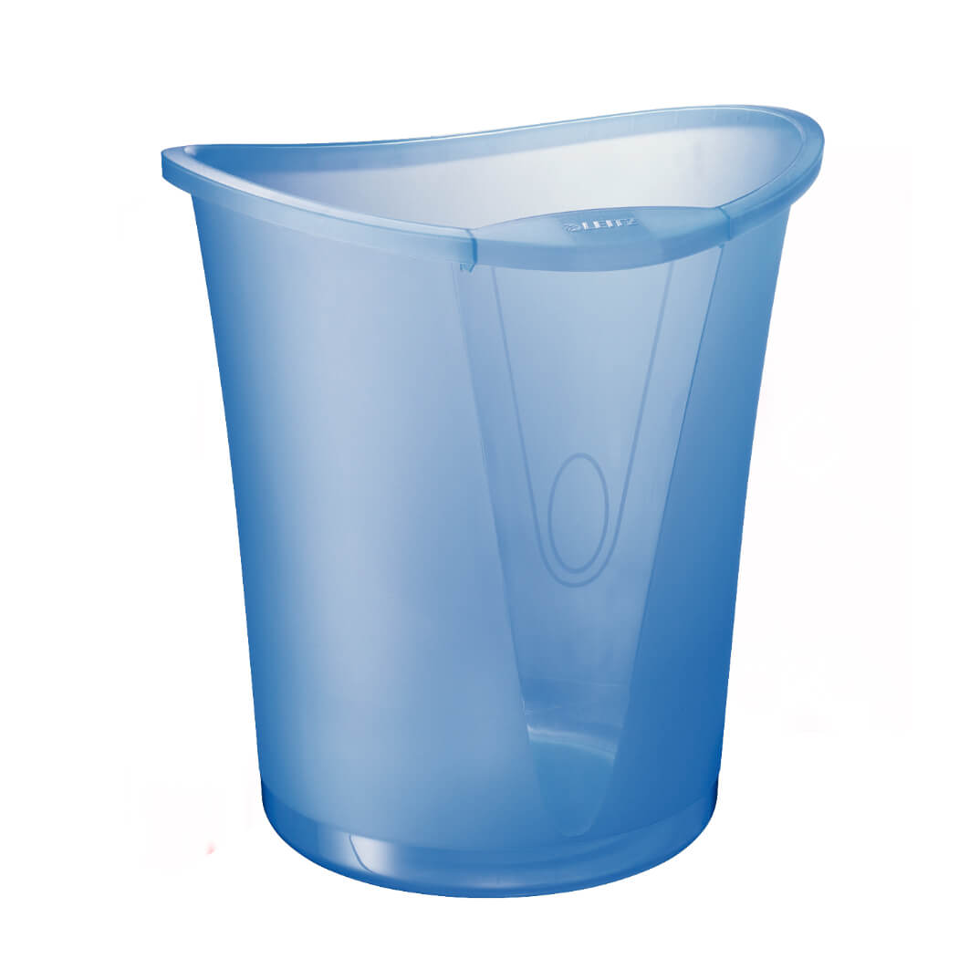 Papelera Allura 18 litros azul cristal