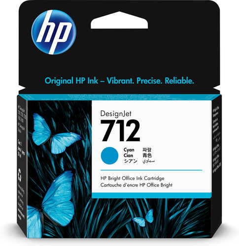 HP cartutx DesignJet nº 712 cian 29ml