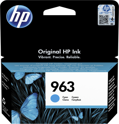 Cartutx de tinta original HP 963 cian
