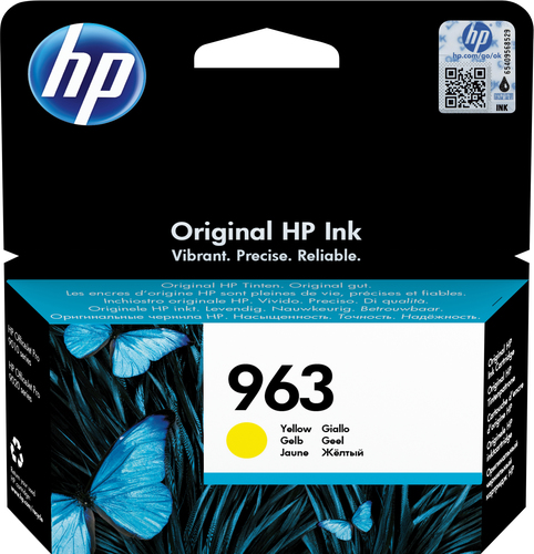 Cartutx de tinta original HP 963 groc