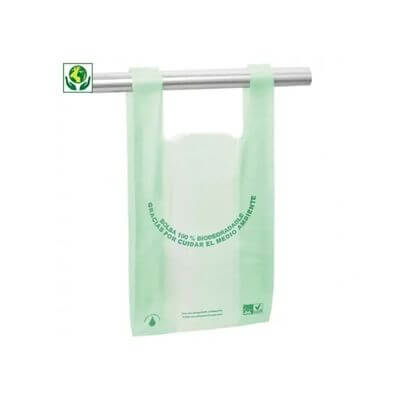 Pack 1200 bosses samarreta biodegr verda 27x50x13