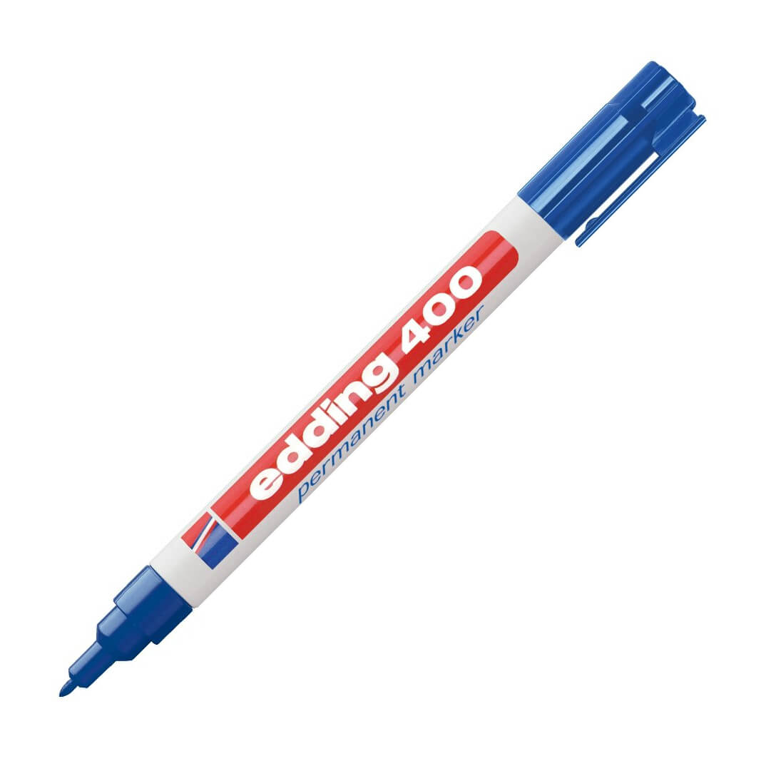 Rotulador edding 400 azul