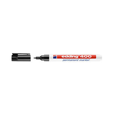 Rotulador edding 400 negro