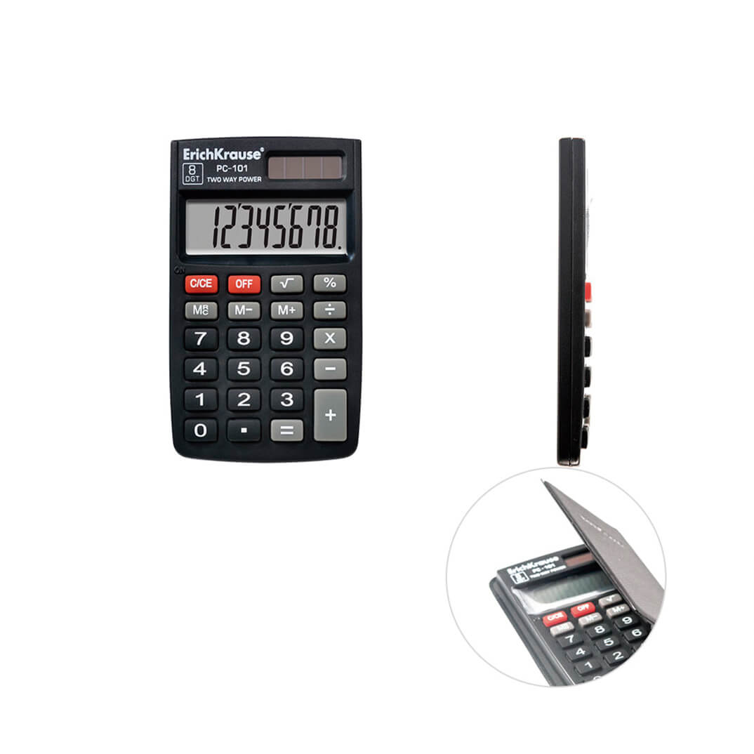 Calculadora bolsillo PC-101 8 dígitos