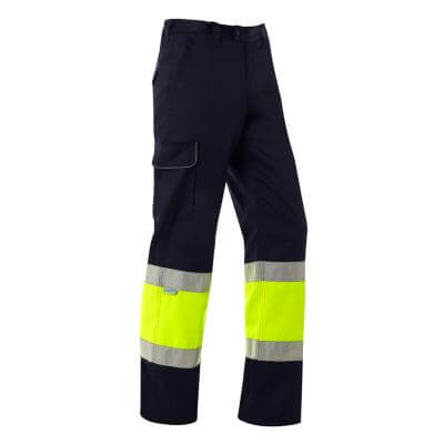 Pantalón 4768 forrado AV Amarillo/Marino 40-42