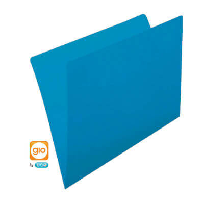 Subcarpeta Folio azul intenso230g (pack 50)