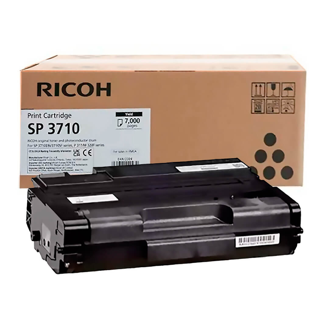 Ricoh tòner làser negre sp3710f (7.000 pag)
