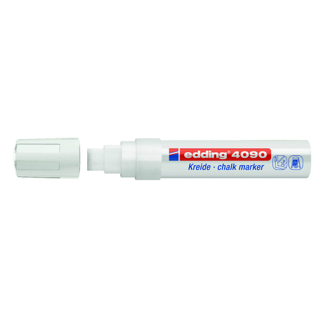 Marcador de guix edding 4090 blanc