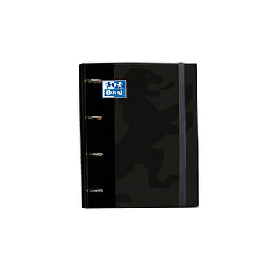 Carpeta Europeanbinder amb recanvi negra