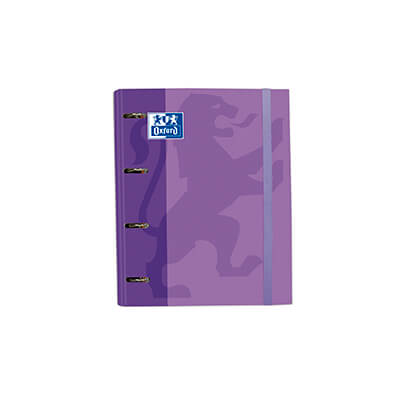 Carpeta Europeanbinder con recambio malva