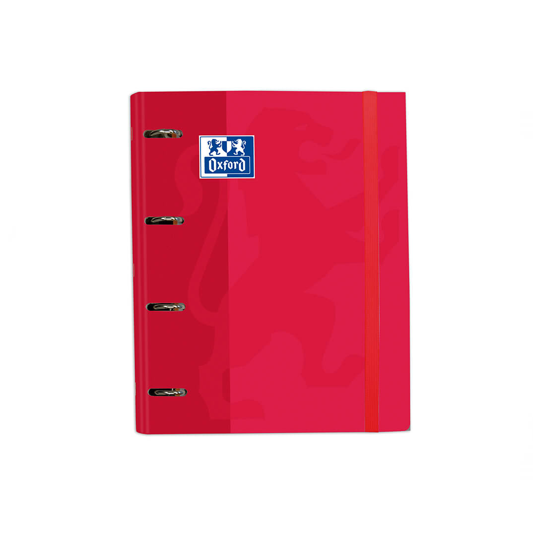 Carpeta Europeanbinder con recambio roja