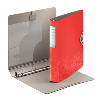 Carpeta anillas bebop roja