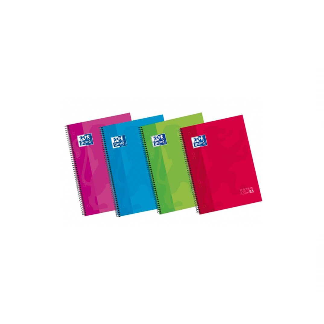 Quadern Oxford A5 European C5 assortit 120 fulls