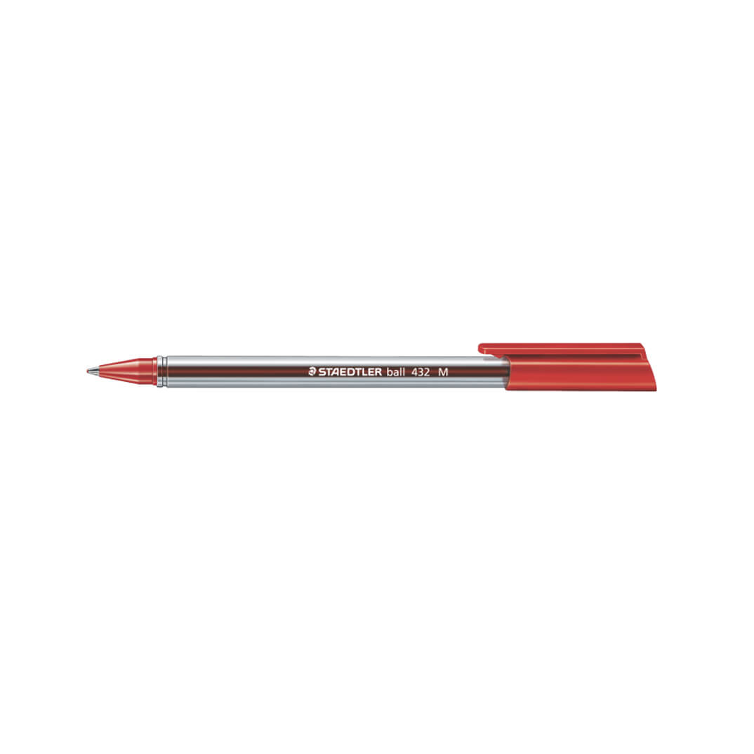 Bolígrafo Staedtler Stick 432 rojo