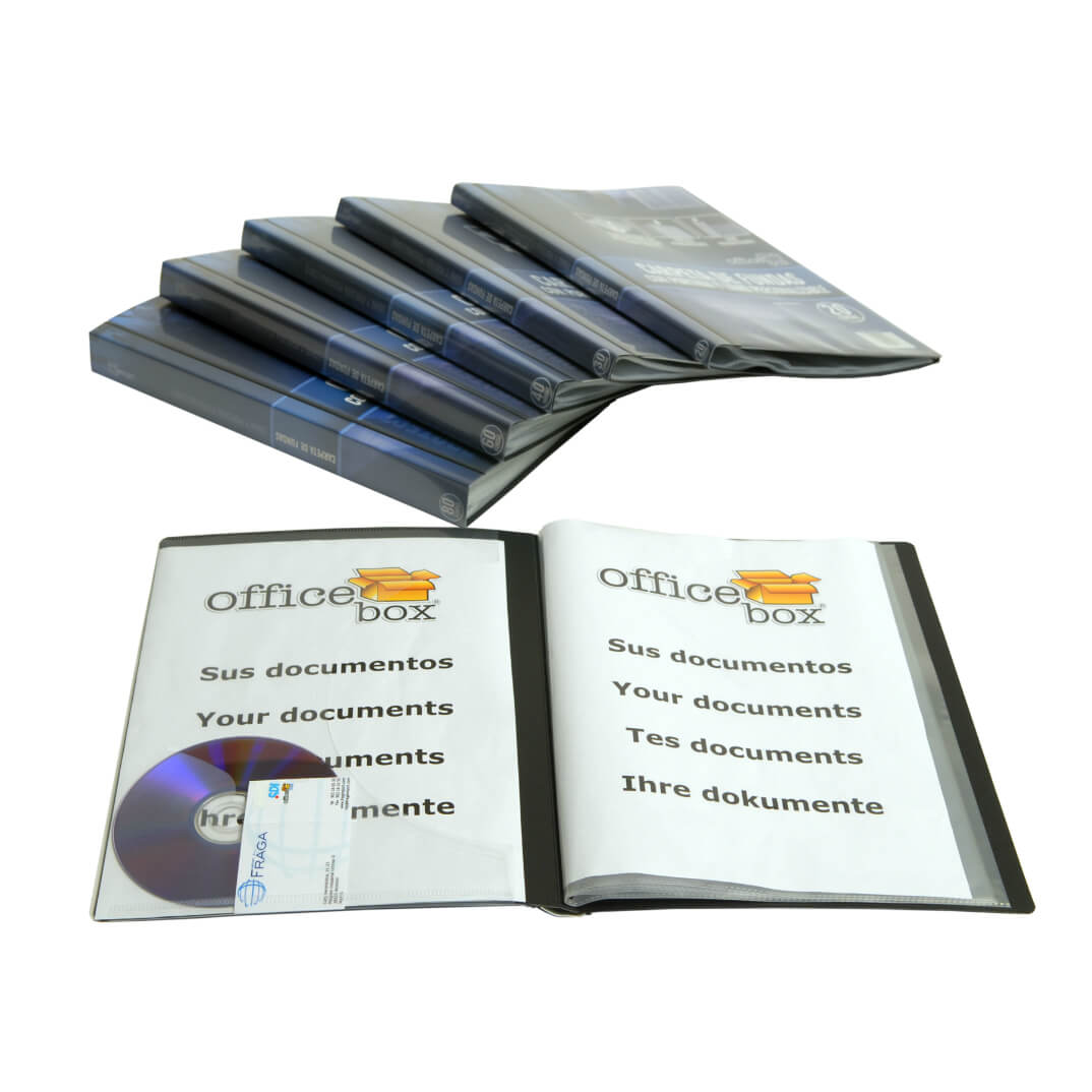 Carpeta personalizable 30 fundas