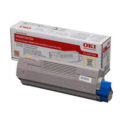 Oki tóner amarillo c5650/ 5750 tipo c11 2.000 pag.