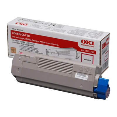 Oki tóner magenta c5650/5750 tipo c12 2.000 pag.