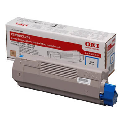 Oki tóner cian c5650/ 5750 tipo c13 2.000 pag.