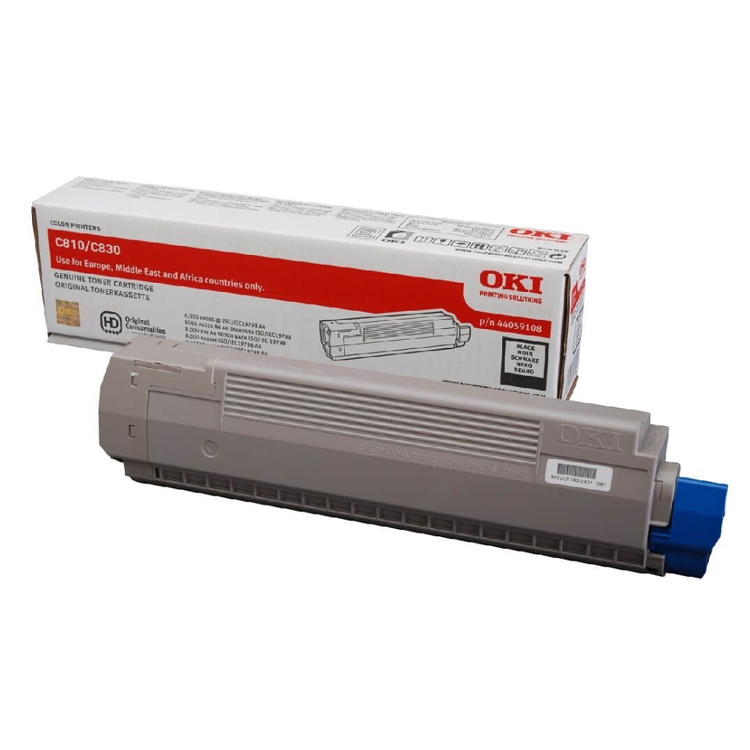 Oki tóner negro c810/c830 8.000 pag.