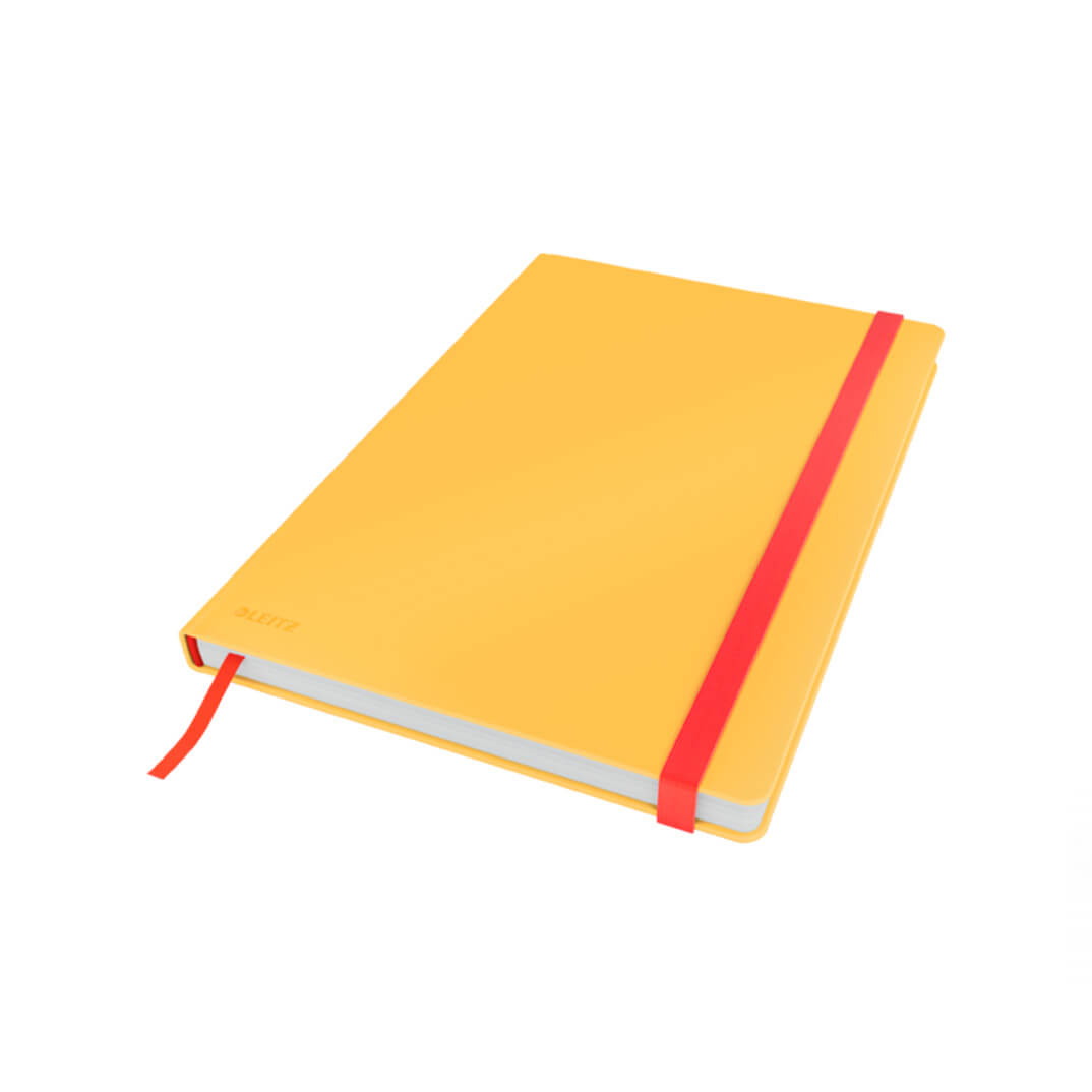 Cuaderno B5 tapas duras Leitz Cosy amarillo