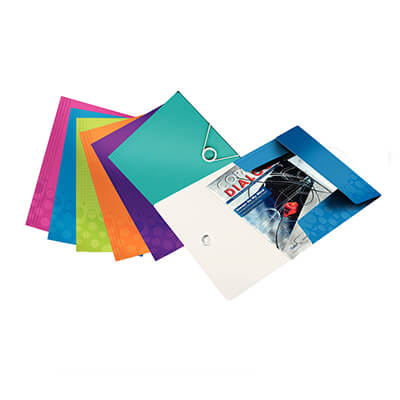 Carpeta gomas PP 3 solapas wow