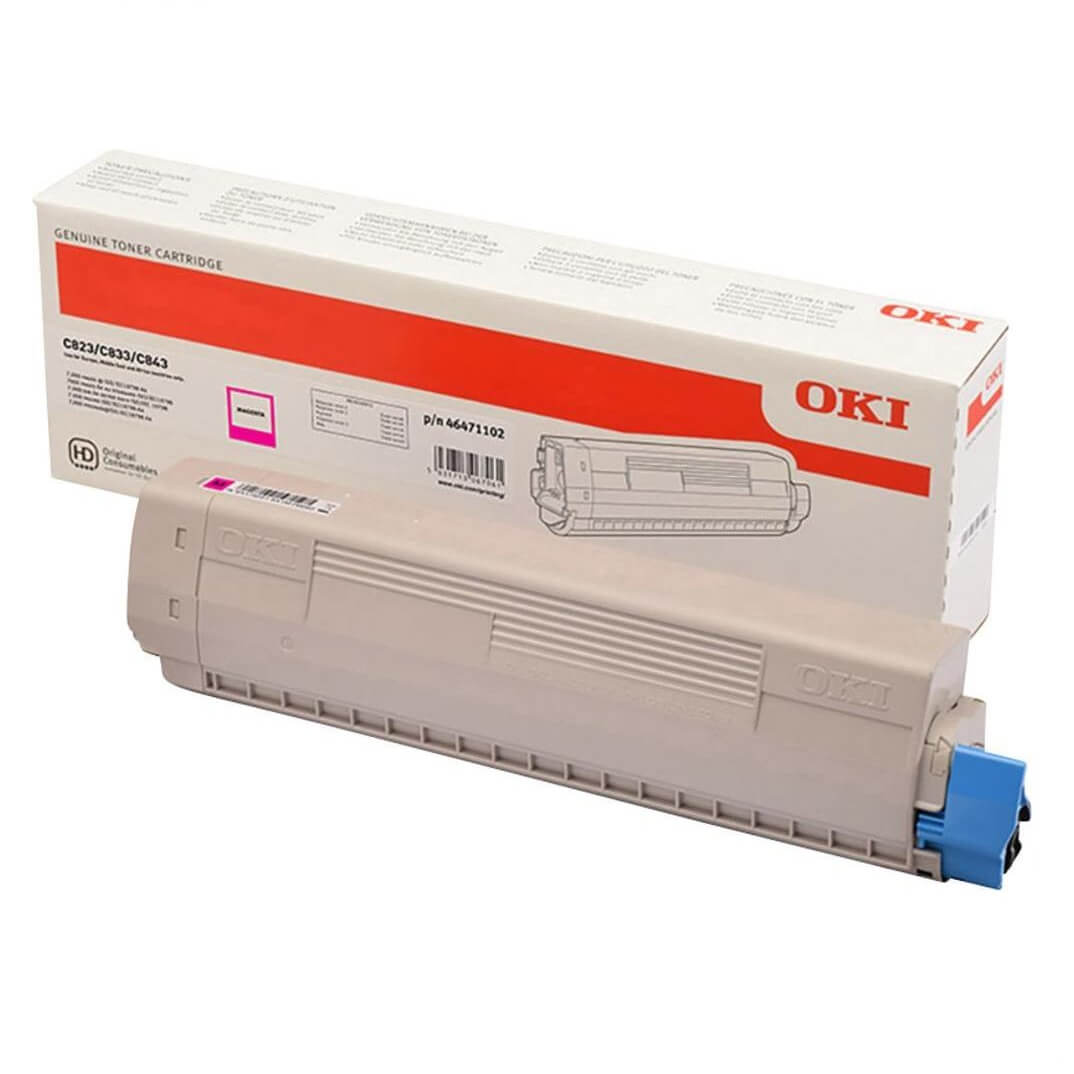 Oki tóner C823/833/843 magenta