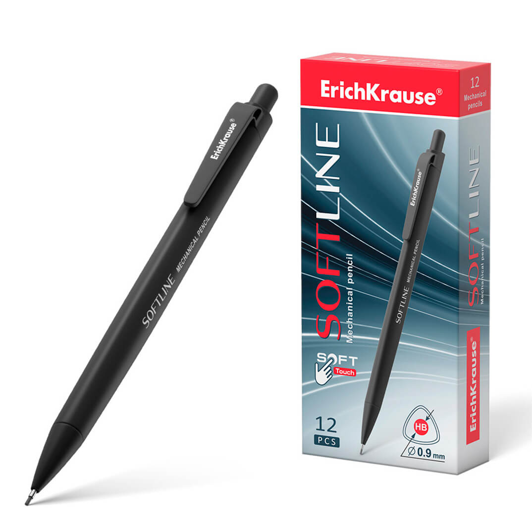 Portamines negre SoftLine 0.9 HB