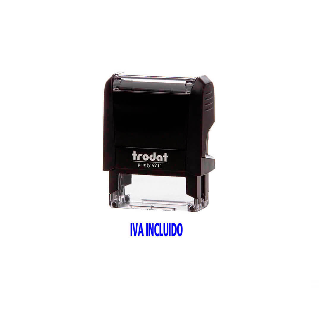 Sello printy 4911 "iva incluido"
