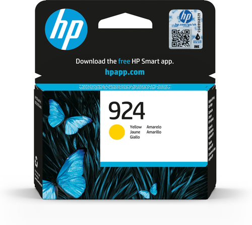 Cartutx de tinta original HP 924 groc