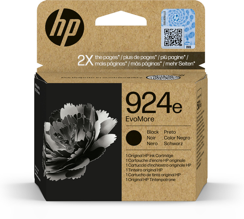 Cartutx de tinta original HP 924e negre