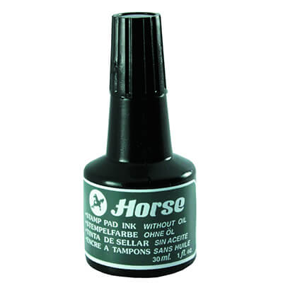 Tinta para tampones negra 28 ml