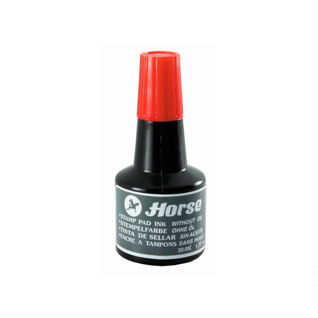 Tinta para tampones roja 28 ml