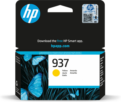 Cartutx de tinta original HP 937 groc