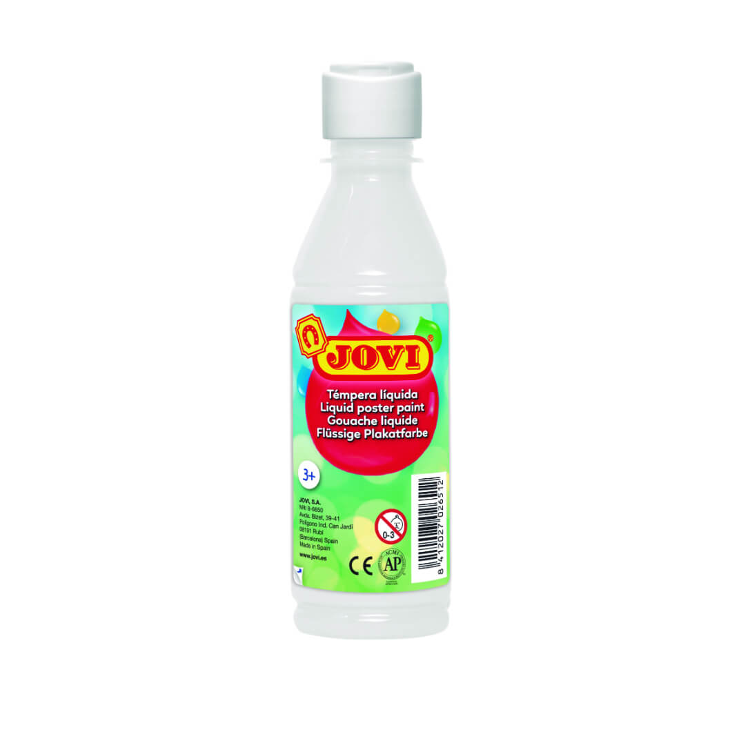 Témpera líquida Jovi 250ml blanca