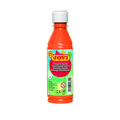 Témpera líquida Jovi 250ml taronja
