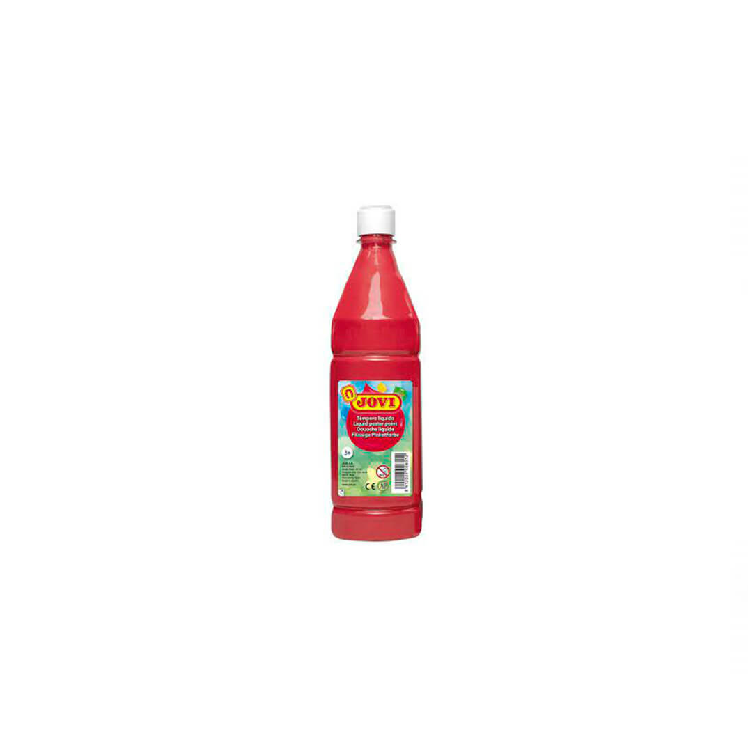 Témpera líquida Jovi 250ml vermelló
