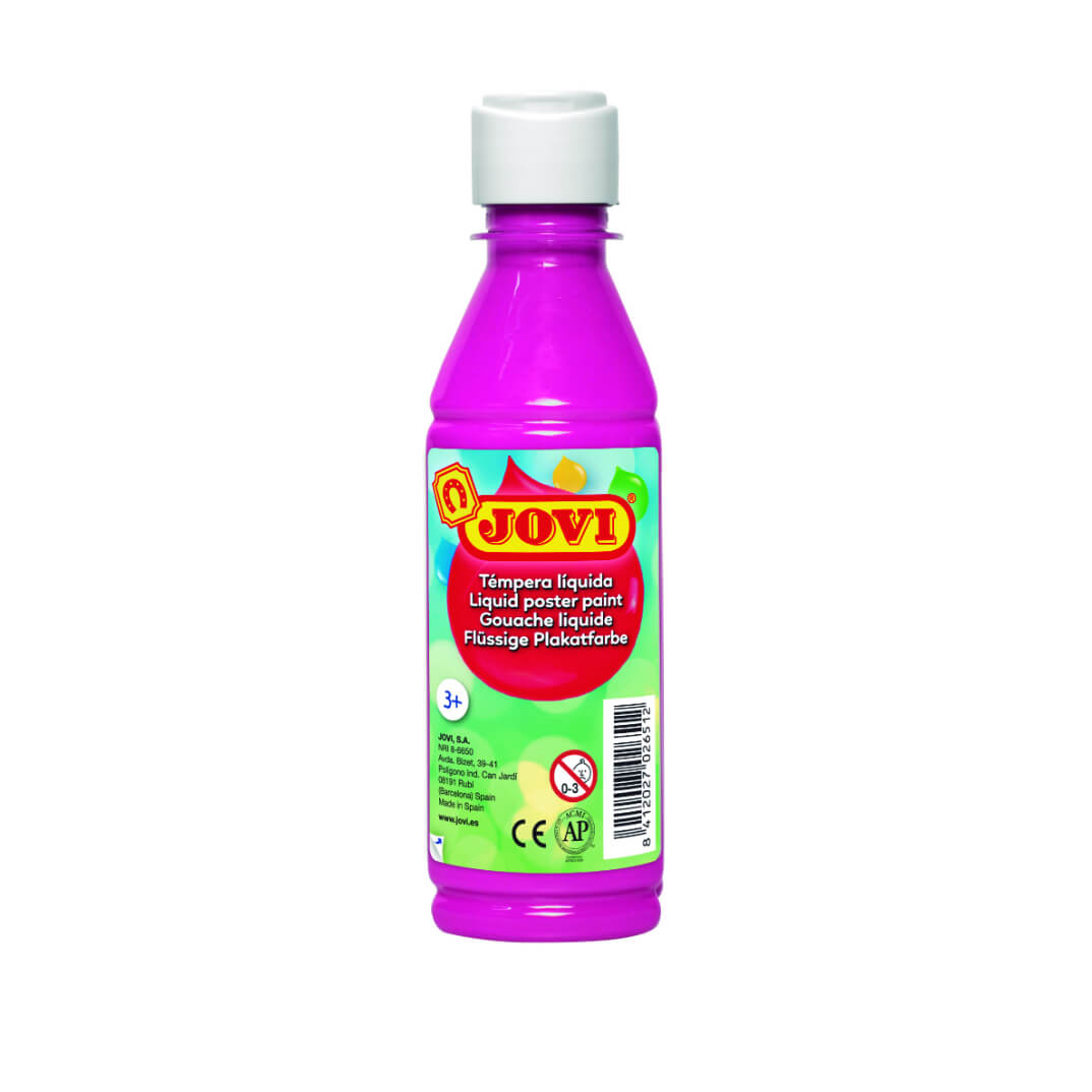 Témpera líquida Jovi 250ml magenta