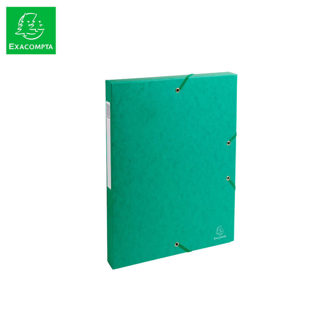 Carpeta projectes en cartolina lustrada verde