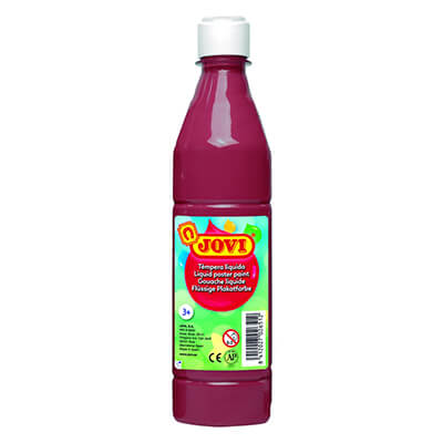 Témpera líquida Jovi 500ml marrón