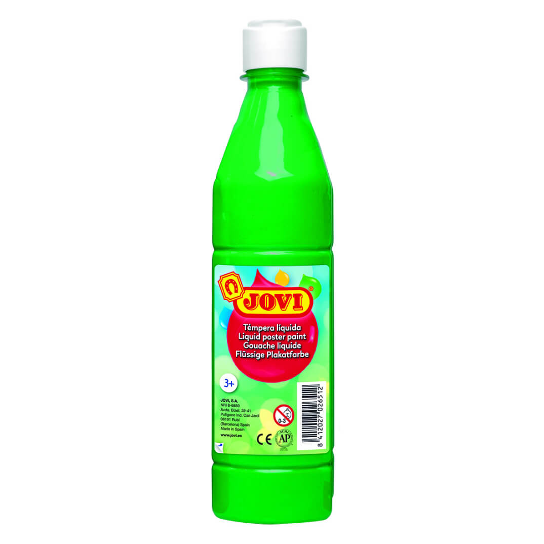 Témpera líquida Jovi 500ml verde medio