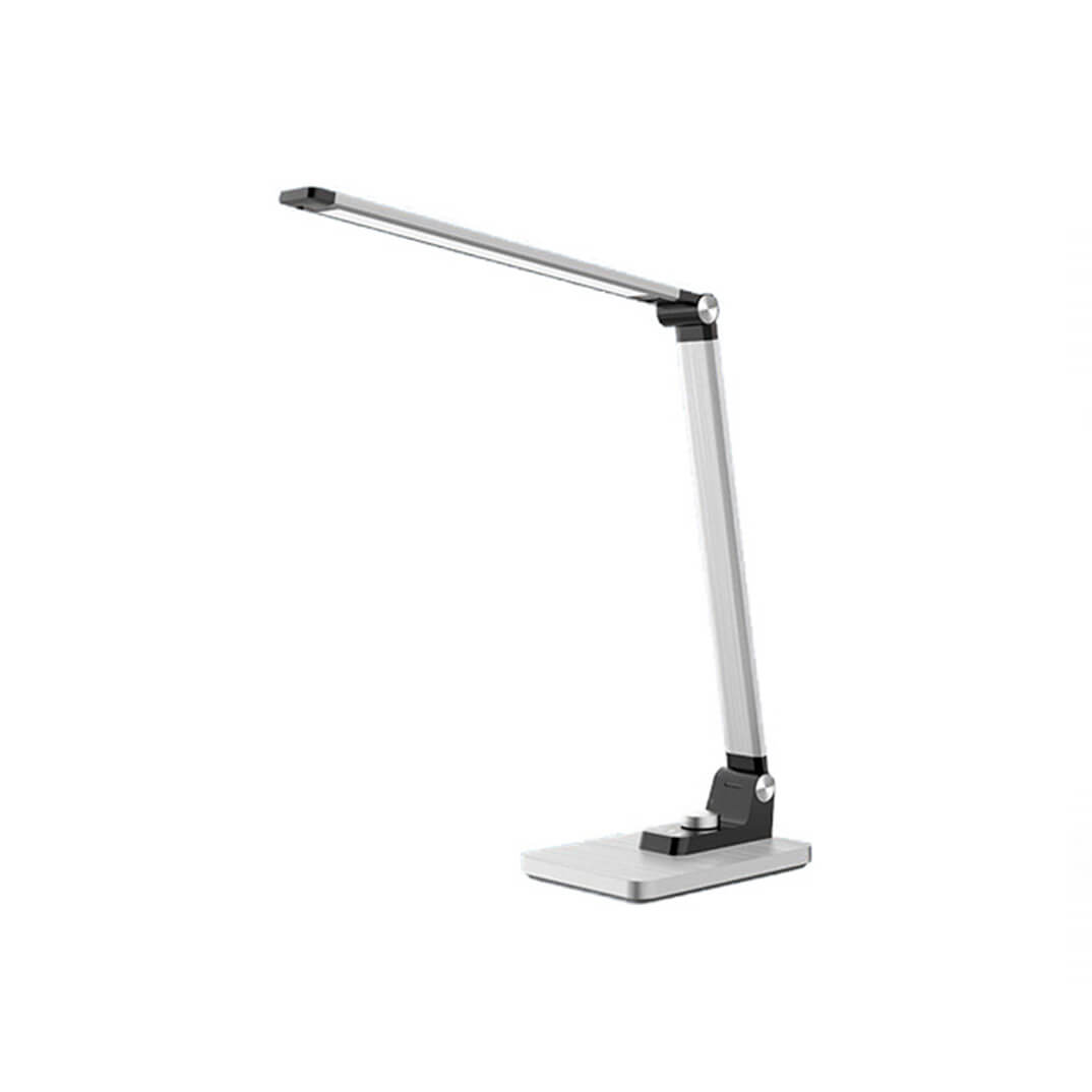 Làmpada LED de sobretaula Breeze color plata