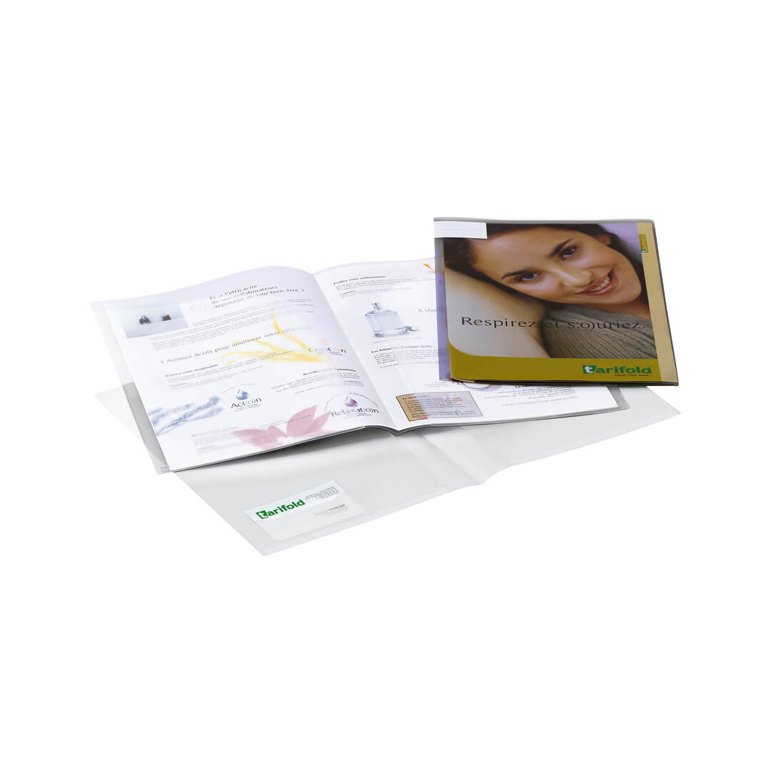 Funda presentacion Tarifold A4 (pack 12)