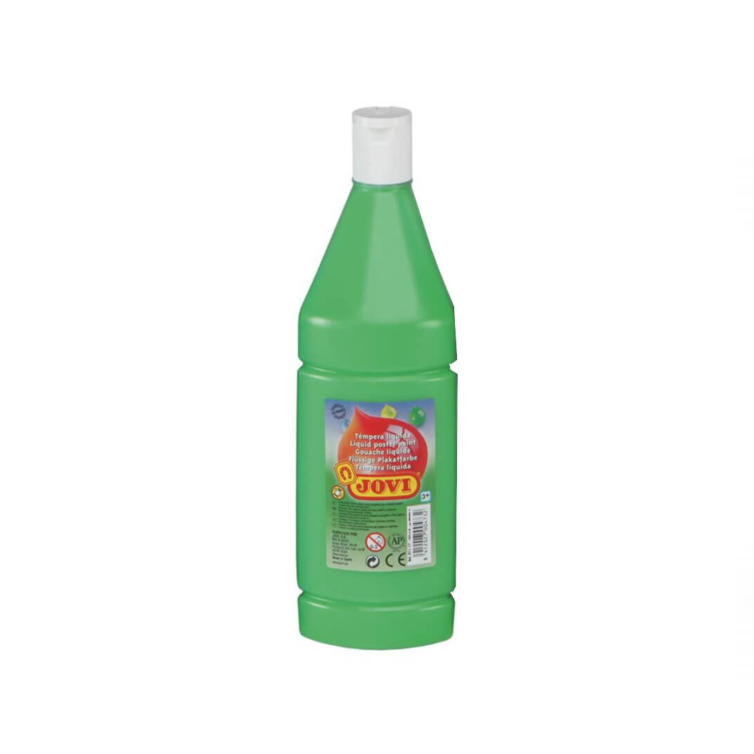 Témpera líquida Jovi 1000ml verd mitjà