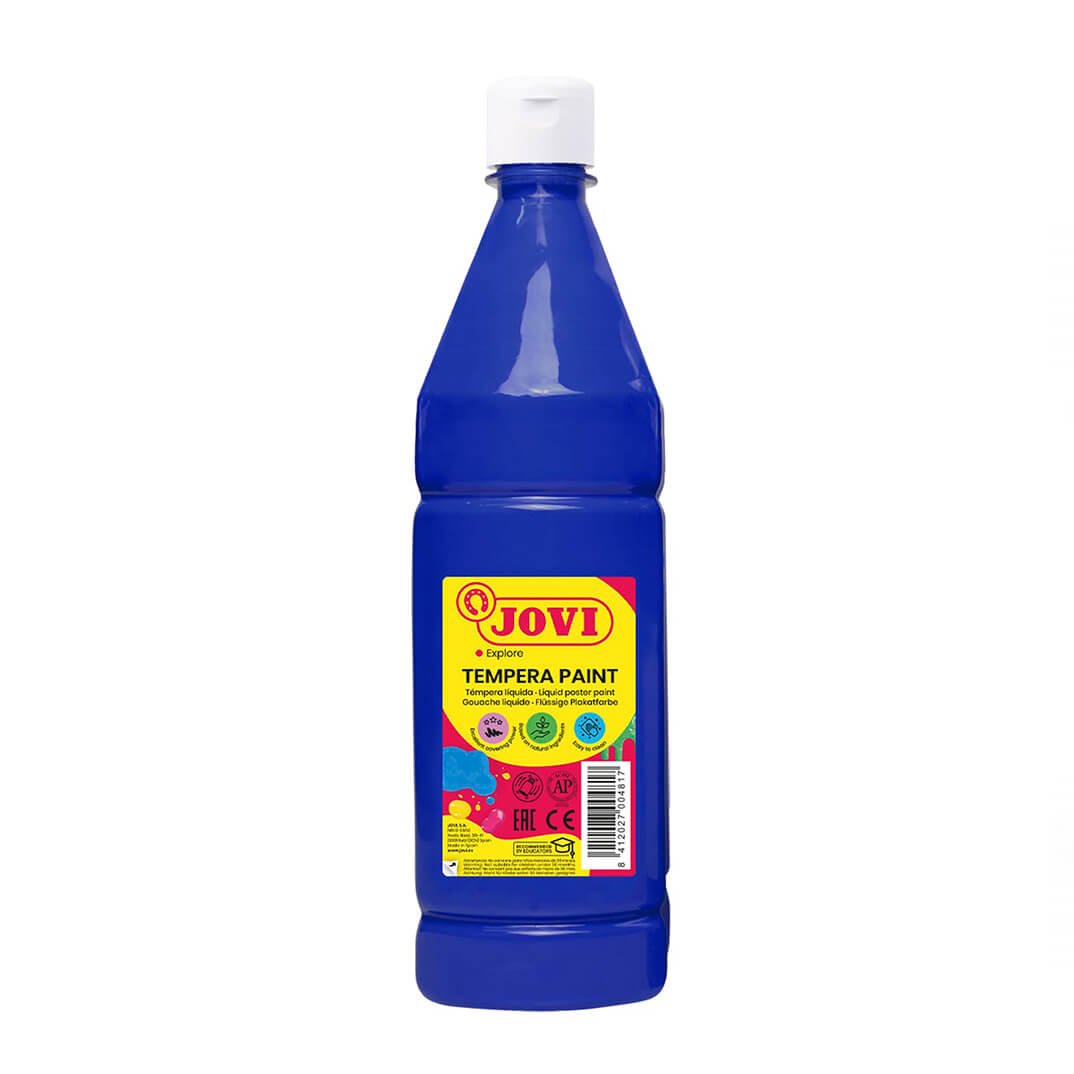 Témpera líquida Jovi 1000ml blau ultra mar
