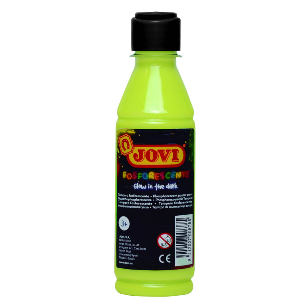 Témpera líquida Jovi 250ml fluor groga