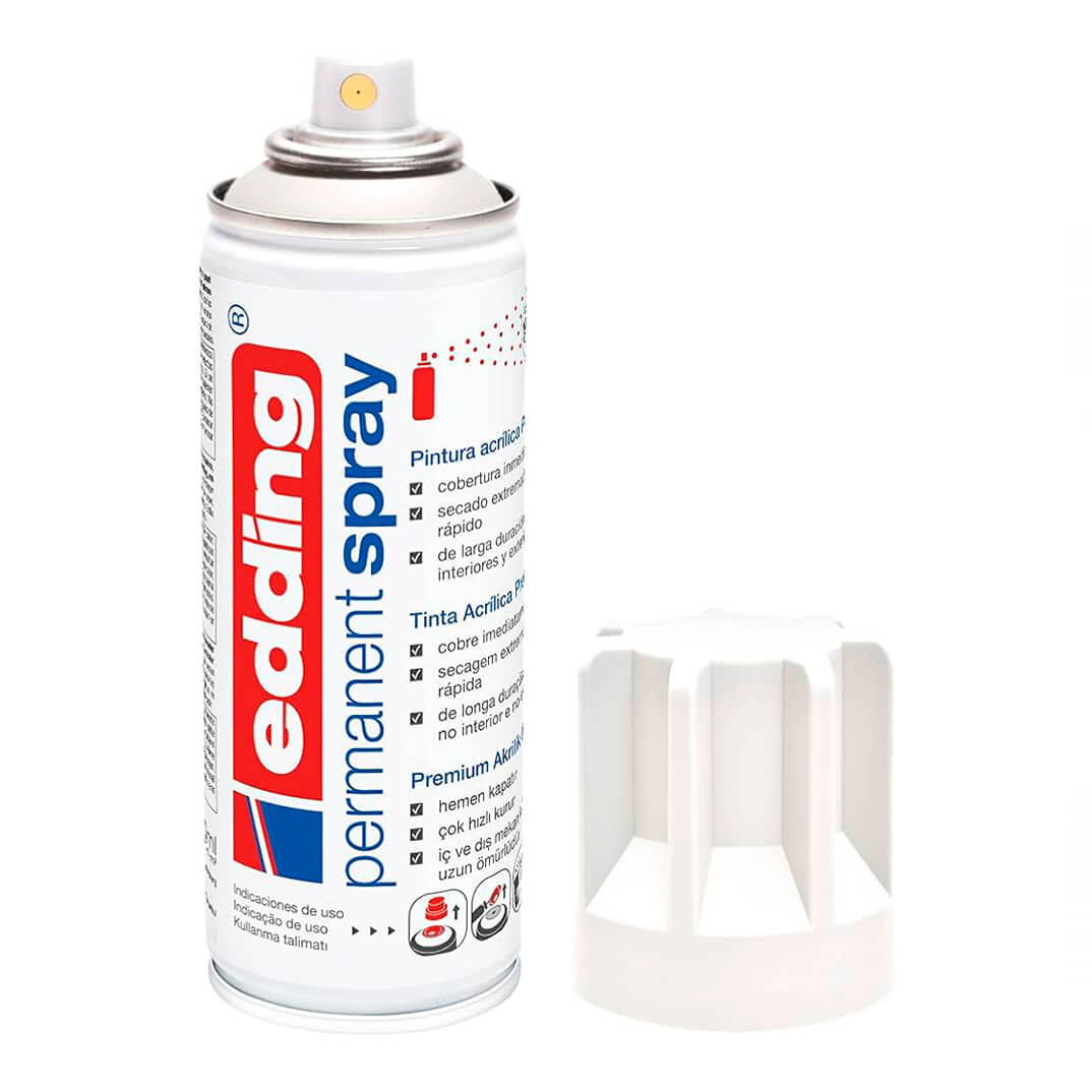 Aerosol permanent edding 5200 blanc trànsit mate