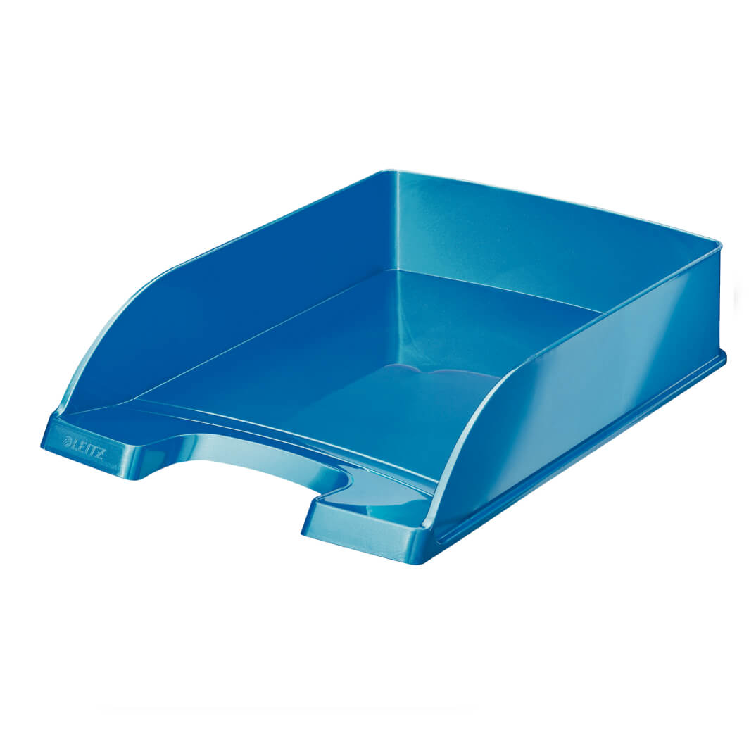Bandeja Leitz WOW azul metalizado