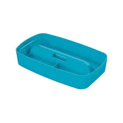 Safata petita amb ansa Leitz MyBox Cosy blau